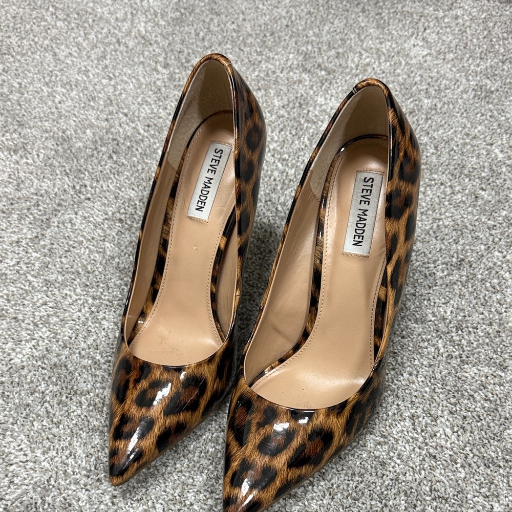 Steve Madden Animal Print Heels